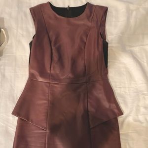 Burgundy colored BCBG Generation size 2. Awesome fitted dress.